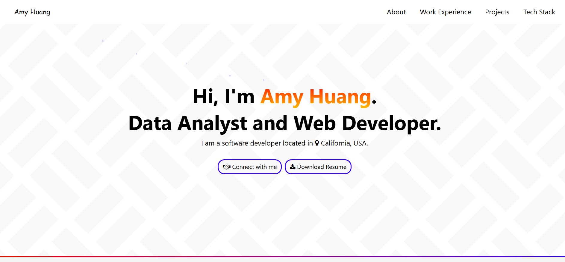 MyPortfolio v4 Homepage Screenshot
